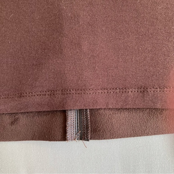 NWT Bishop+Young Babydoll Vegan Leather & Lace Trim Cami Tank Sz. XS Biker Luxe - Picture 11 of 13